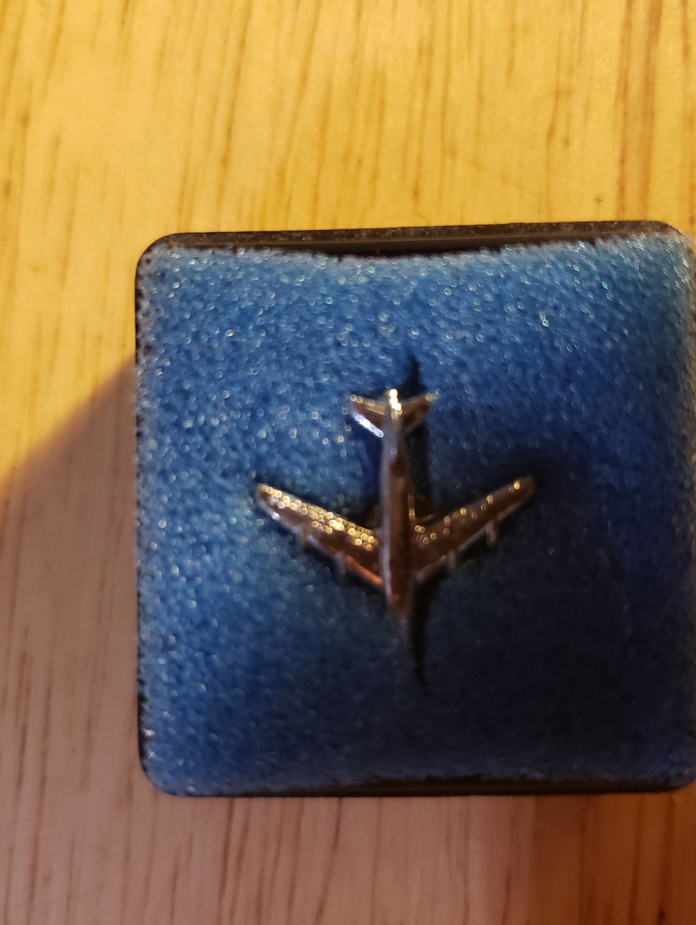 Vintage Douglas DC-9 SERIES Aircraft Tie Tack Lapel Pin Pinback - NOS